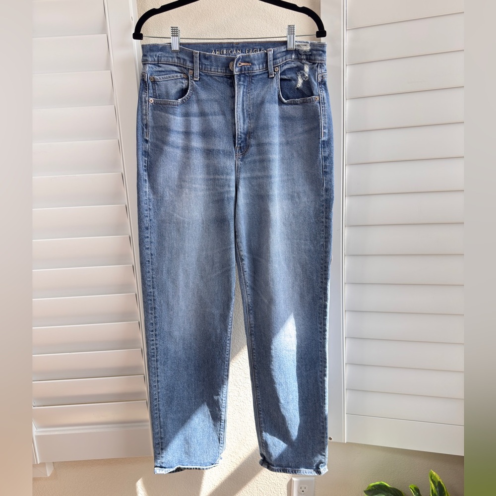 American Eagle Outfitters. Size 12 Long Women's Light Blue Jeans